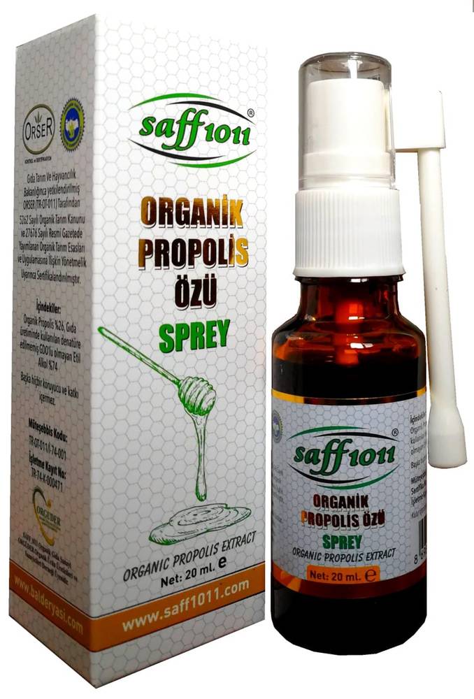 SAFF 1011 ORGANİK PROPOLİS ÖZÜ 30 ml